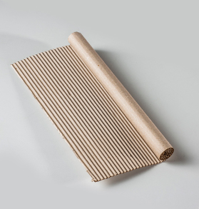 Rollo de cartón ondulado